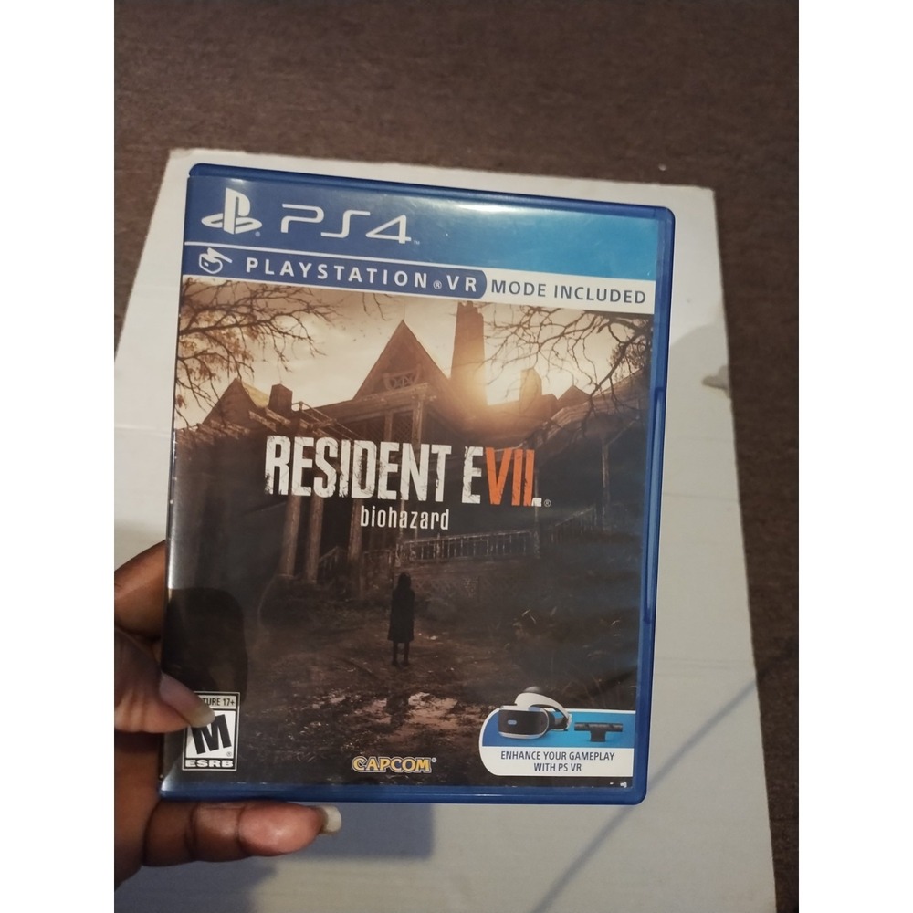 Resident Evil VII Biohazard Sony PlayStation 4 PS4 2017 Capcom VR Mode M Rated